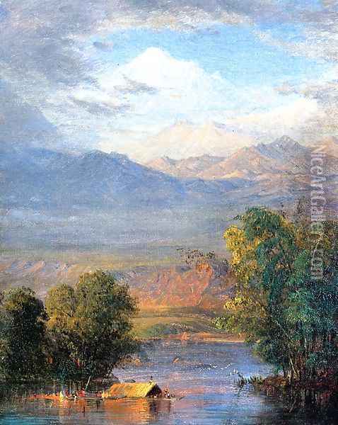The Magdalena River, Equador Oil Painting - Frederic Edwin Church