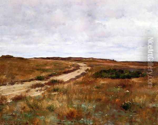 Shinnecock Hills IV Oil Painting - William Merritt Chase