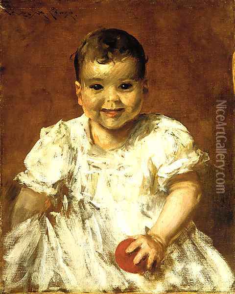 Roland 1902 Oil Painting - William Merritt Chase