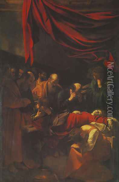 Death of the Virgin Oil Painting - Caravaggio