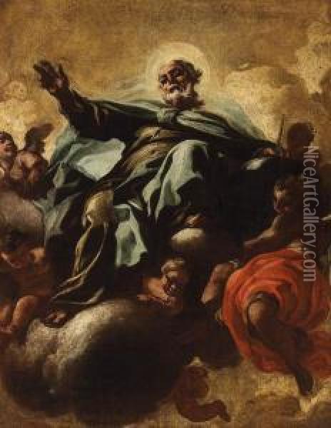 God The Father Oil Painting - Lorenzo De Caro
