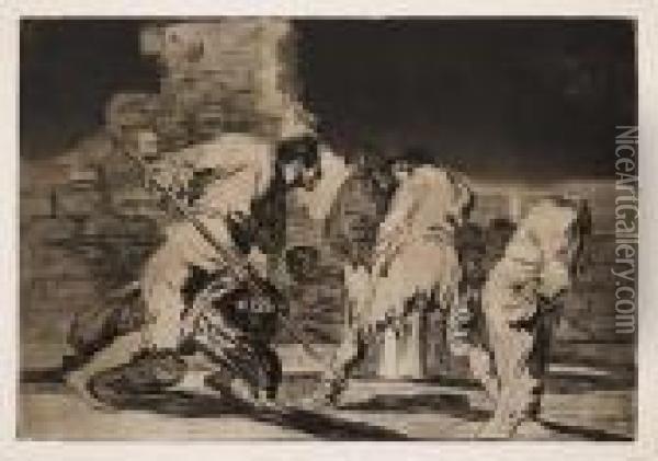 Hizonos Dios Y Maravillamos Nos Oil Painting - Francisco De Goya y Lucientes