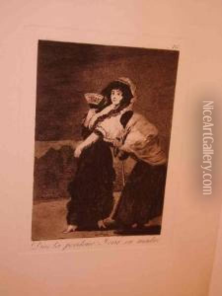 Dios La Perdone: Yera Su Madre Oil Painting - Francisco De Goya y Lucientes