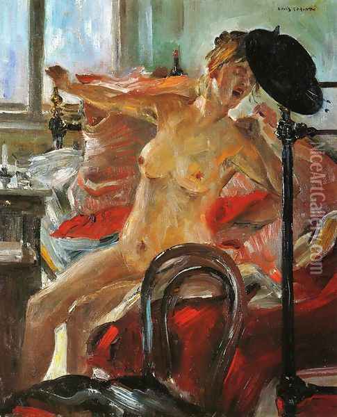 Morning Oil Painting - Lovis (Franz Heinrich Louis) Corinth