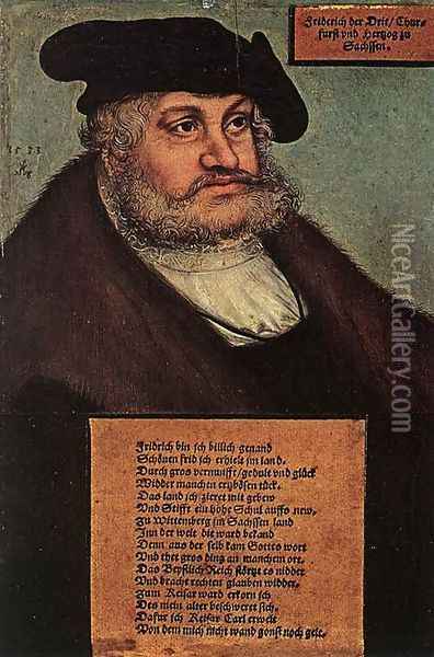 Johann I Oil Painting - Lucas The Elder Cranach