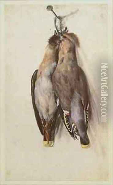 Still life with birds Oil Painting - Lucas The Elder Cranach