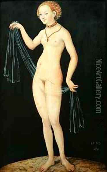 Venus 2 Oil Painting - Lucas The Elder Cranach