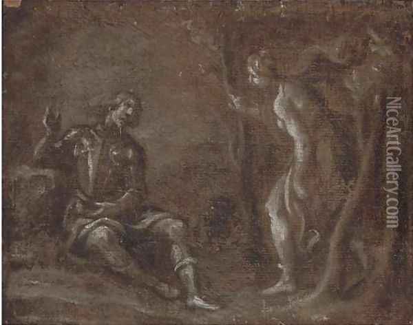 Gethsemane Oil Painting - Antonio Allegri da Correggio