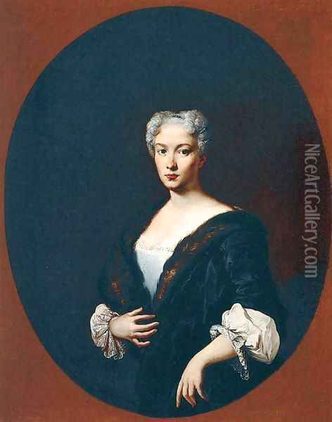Portrait of a Woman Oil Painting - Giacomo Ceruti (Il Pitocchetto)