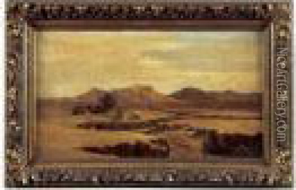 Priere Dans Le Desert Oil Painting - Gustave Achille Guillaumet
