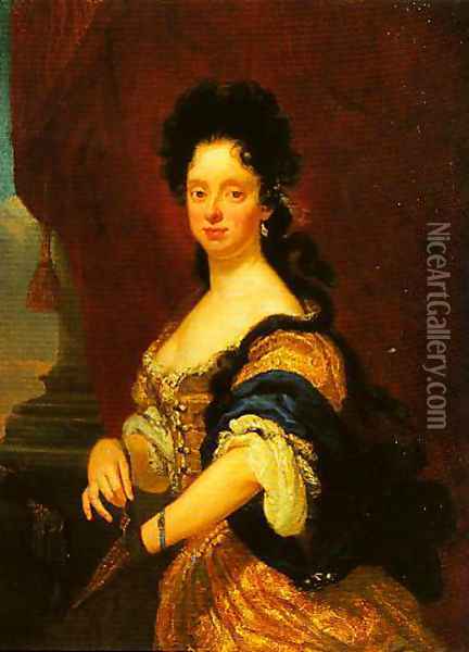 Anna Maria Luisa de Medici Oil Painting - Niccolo Cassana