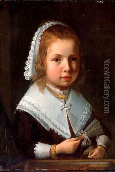 Portrait of a child Oil Painting - Aelbert Cuyp