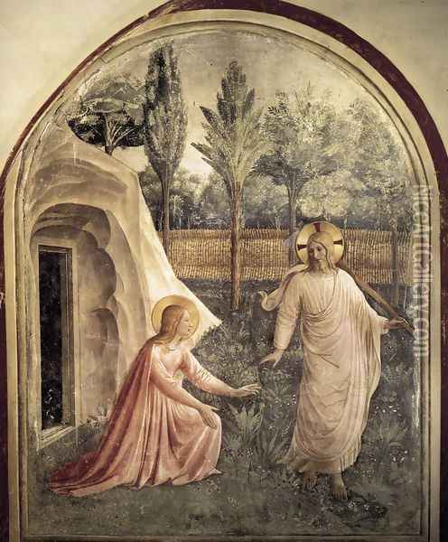 Noli Me Tangere oil painting reproduction by Giotto Di Bondone