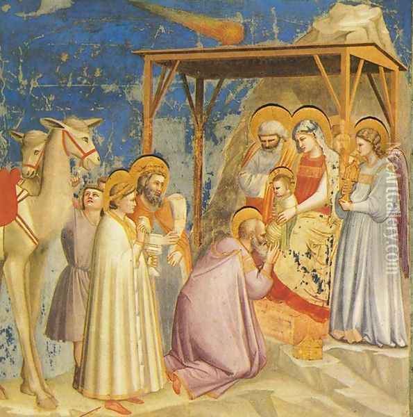 Scrovegni 19 Oil Painting - Giotto Di Bondone