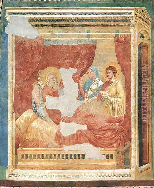 Scenes from the Old Testament Oil Painting - Giotto Di Bondone