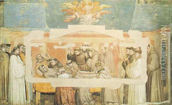 Life of Saint Francis Oil Painting - Giotto Di Bondone
