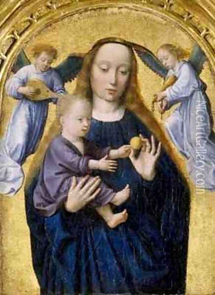 Madonna and Child Oil Painting - Gerard David