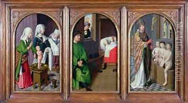 Three Legends of St Nicholas Oil Painting - Gerard David