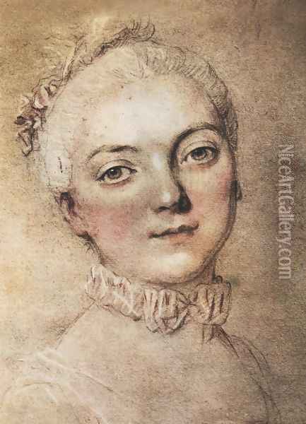 Madame du Barry Oil Painting - Francois-Hubert Drouais