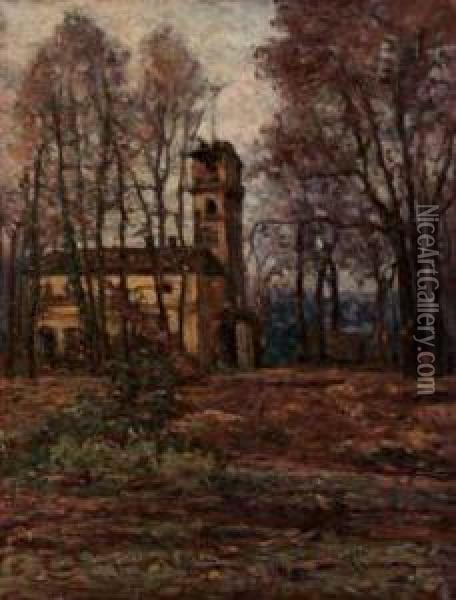 Villa Reale Oil Painting - Angelo Pavan