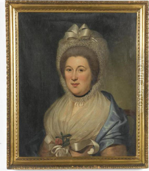 Portrait Of Margaret Galbraith Oil Painting - Charles Willson Peale