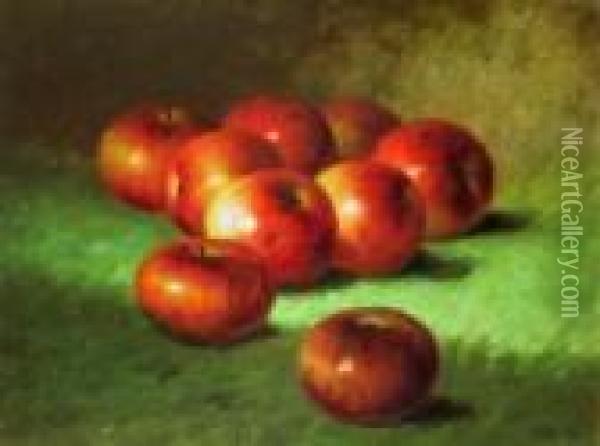 Apples Oil Painting - Carducius Plantagenet Ream