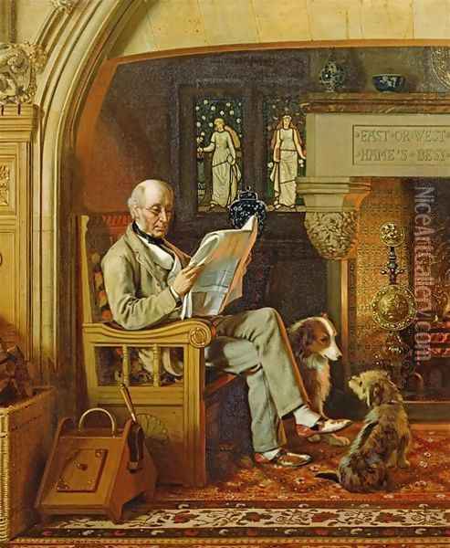 1st Lord Armstrong of Cragside Oil Painting - Henry Hetherington Emmerson
