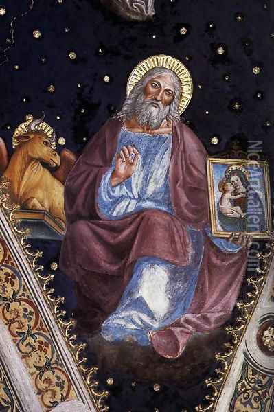 St Luke Oil Painting - Vincenzo Foppa