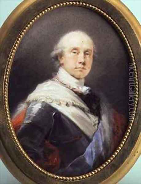 Portrait of Prince Charles Nicholas Othon of Nassau Siegen Oil Painting - Friedrich Heinrich Fuger