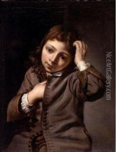 Portrait Of A Boy Oil Painting - Michiel Sweerts