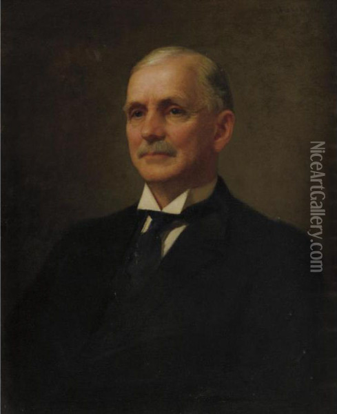 Albert Milch Oil Painting - Edmund Charles Tarbell