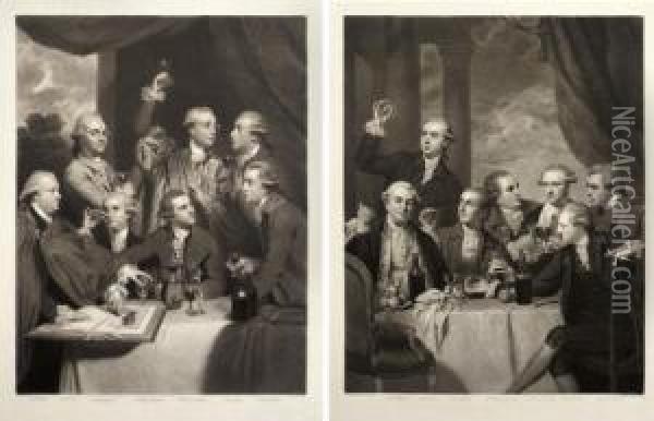 The Dilettanti Society Oil Painting - Joseph Mallord William Turner