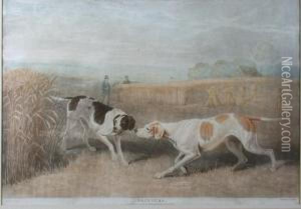 Pointers (after J Barringer) Oil Painting - Joseph Mallord William Turner