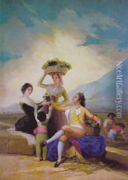 The Vintage Oil Painting - Francisco De Goya y Lucientes