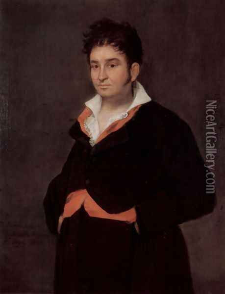 Portrait of Ramón Satué Oil Painting - Francisco De Goya y Lucientes