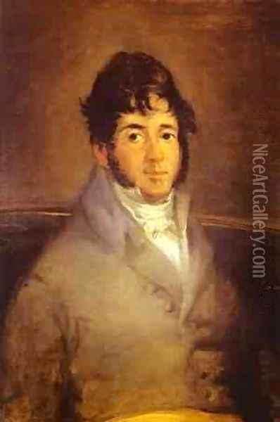Portrait Of The Actor Isidro Maiquez 1807 Oil Painting - Francisco De Goya y Lucientes