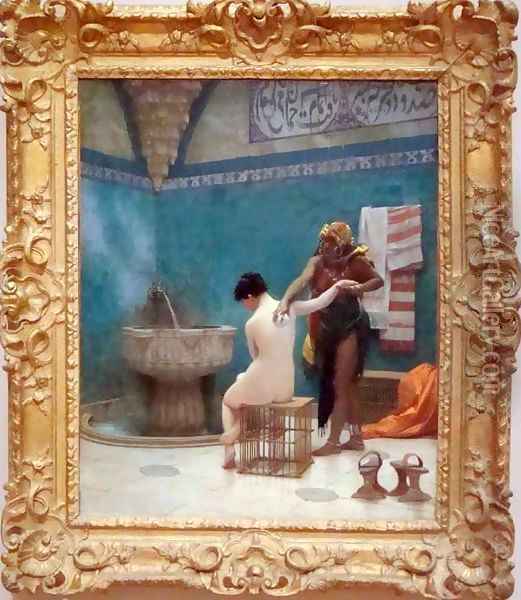 The Bath 2 Oil Painting - Jean-Leon Gerome
