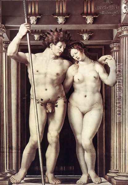 Neptune and Amphitrite 1516 Oil Painting - Jan Mabuse
