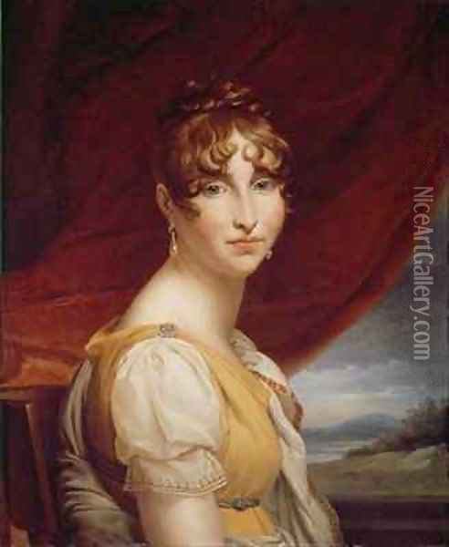 Hortense de Beauharnais 1783-1837 Oil Painting - Baron Francois Gerard