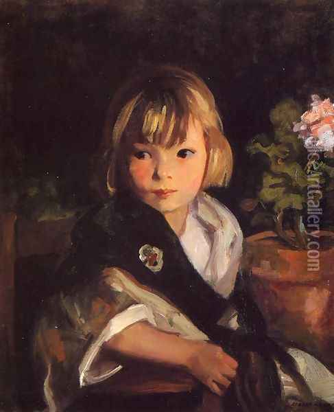 Portrait Of Boby Oil Painting - Robert Henri