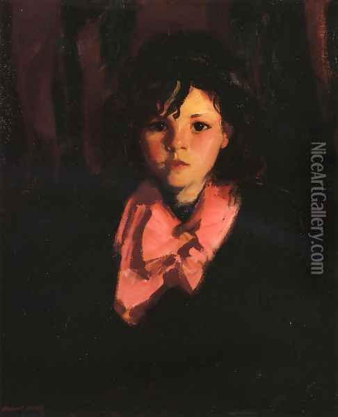 Portrait Of Mary Ann Oil Painting - Robert Henri