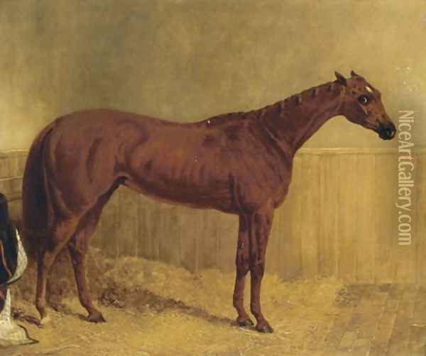 The Princess Winner 1844 The Oaks 1844 Oil Painting - John Frederick Herring Snr