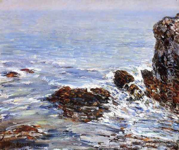 Seascape Oil Painting - Childe Hassam