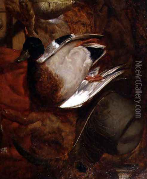 The Dead Mallard Oil Painting - William Holman Hunt