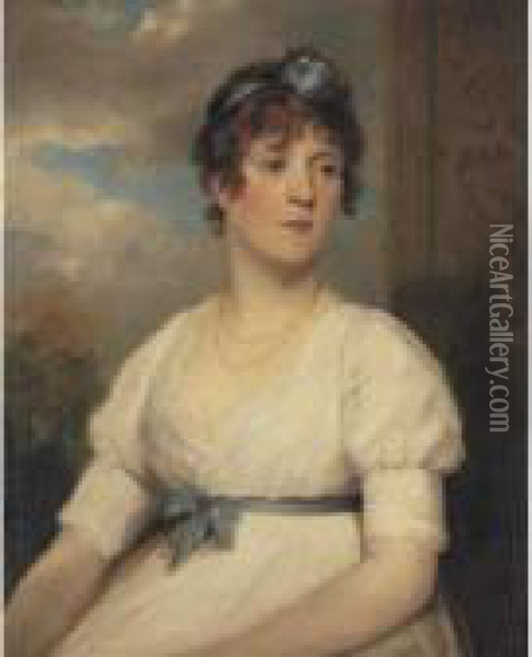 Miss Elizabeth Beresford Oil Painting - Sir William Beechey