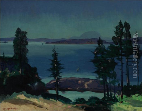 Day Of Dreams Oil Painting - George Wesley Bellows