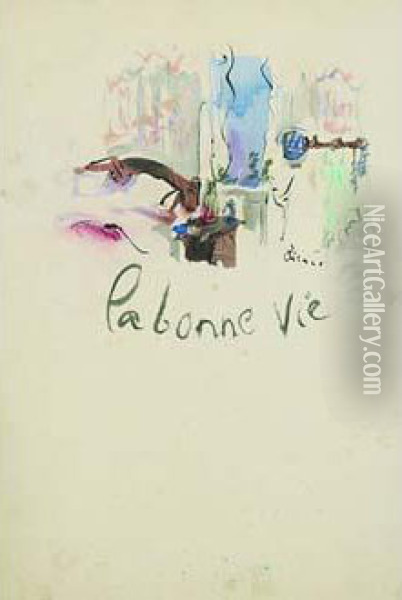 La Bonne Vie Oil Painting - Christian Berard