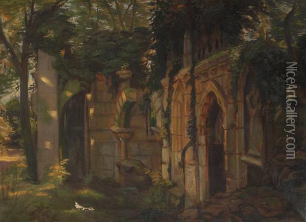 Ruine Oil Painting - Emile Bernard
