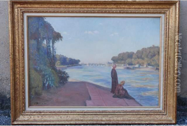 Le Nil Pres Dun Barrage Oil Painting - Emile Bernard