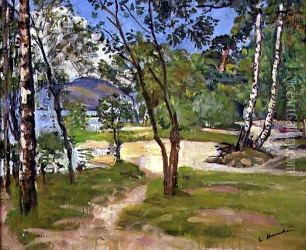 Loch Lomond Oil Painting - George Leslie Hunter